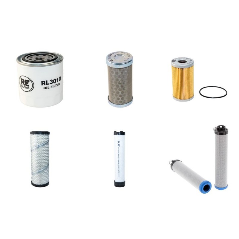 NEUSON 3003 Filter Service Kit w/Kubota D 1703Ebb-Ec1 Eng. SN -AC 01793