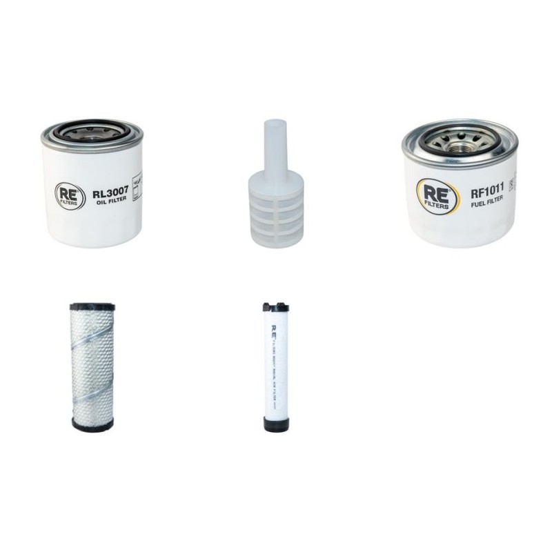 NEUSON 3003 Filter Service Kit Air Oil Fuel Filters w/Yanmar 3TNV88-NNS Eng. SN   AD 01820-