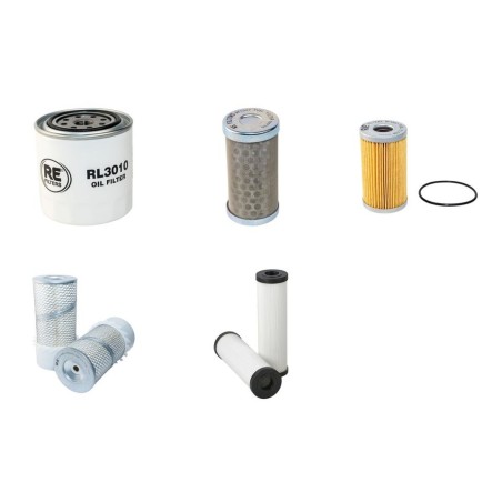 Lifton 3501 Filter Service Kit Neuson 3501 Dumper w/ Kubota Eng