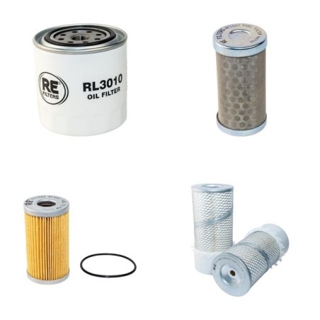 Lifton 3501 Filter Service Kit Neuson 3501 Dumper w/ Kubota Eng Air, Oil, Fuel