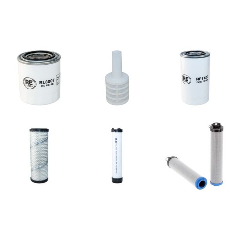 NEUSON 3503 Filter Service Kit w/Yanmar 4Tnv88-Bwns Eng. SN AG 00593-
