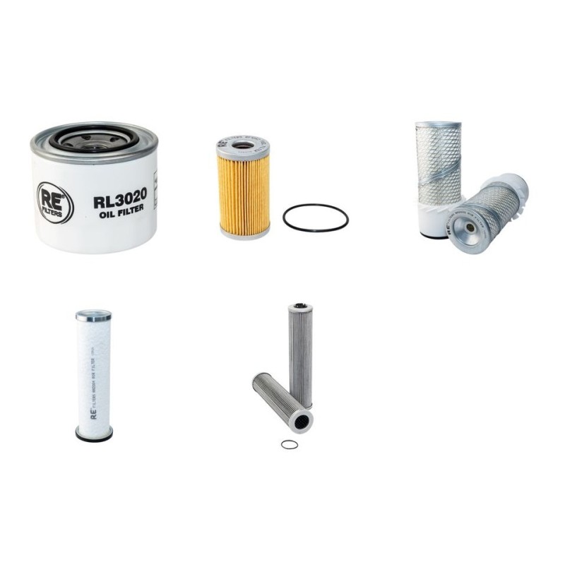 NEUSON 3602RD Filter Service Kit w/Yanmar 4TNE88NSR/W Eng.
