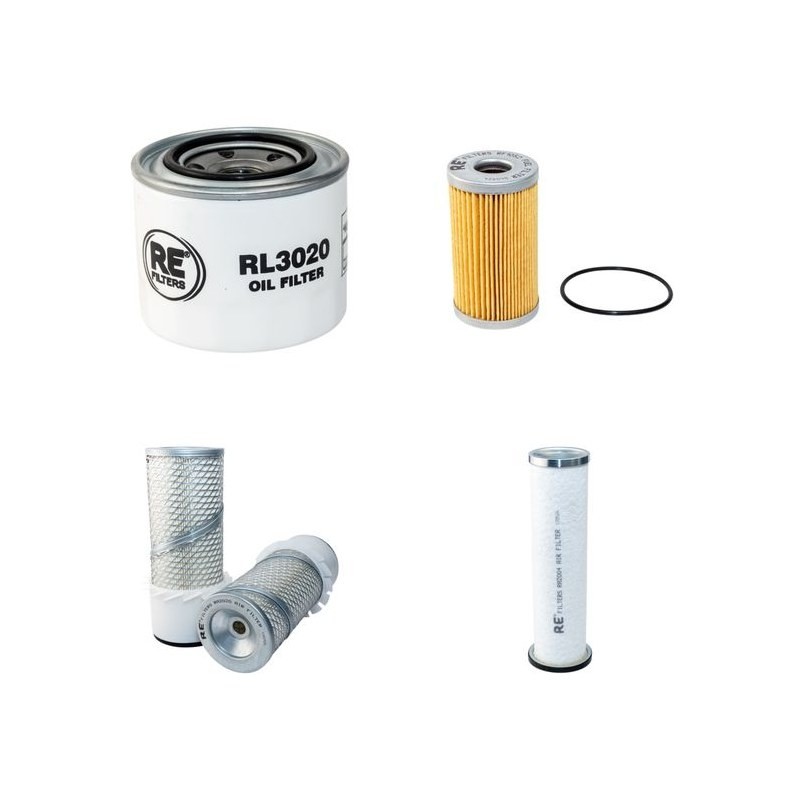 NEUSON 3602RD Filter Service Kit Air Oil Fuel Filters w/Yanmar 4TNE88NSR/W Eng.