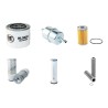 NEUSON 3800 Filter Service Kit w/Yanmar 4TNE88-NSW Eng. SN  -38930999