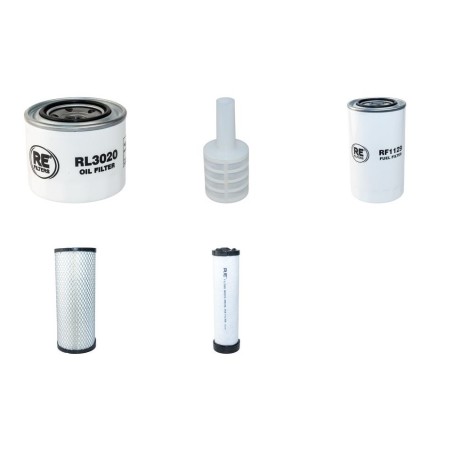 NEUSON 4001 Filter Service Kit Air Oil Fuel Filters w/Yanmar 4TNV88-BKNSV Eng. SN   AB 41192D