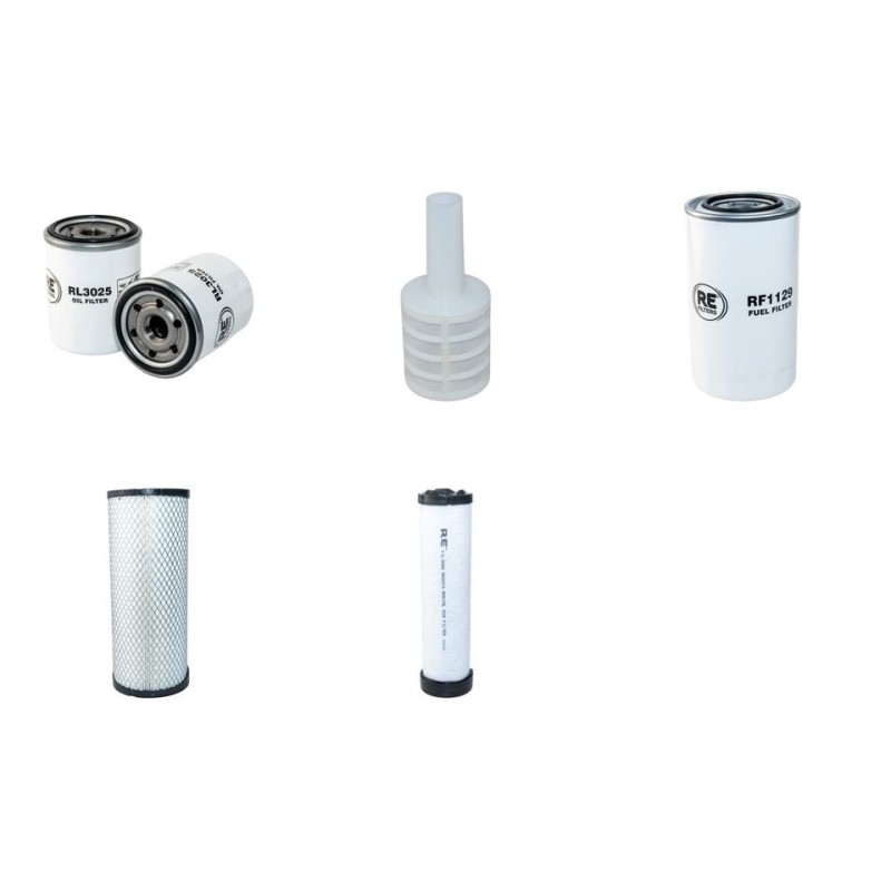 NEUSON 4001 Filter Service Kit Air Oil Fuel Filters w/Yanmar 4TNV88-BKNSV Eng. SN   AC 35493D