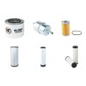 NEUSON 4501 Filter Service Kit w/Yanmar 4TNE 84T-ENSW Eng. SN   - AA45100D