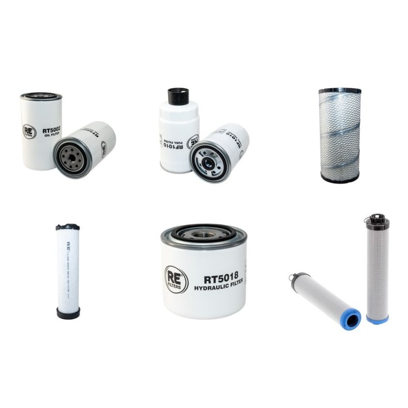NEUSON 6001 Powershift  Filter Service Kit w/Perkins 1004T Eng. SN   - AA60080D