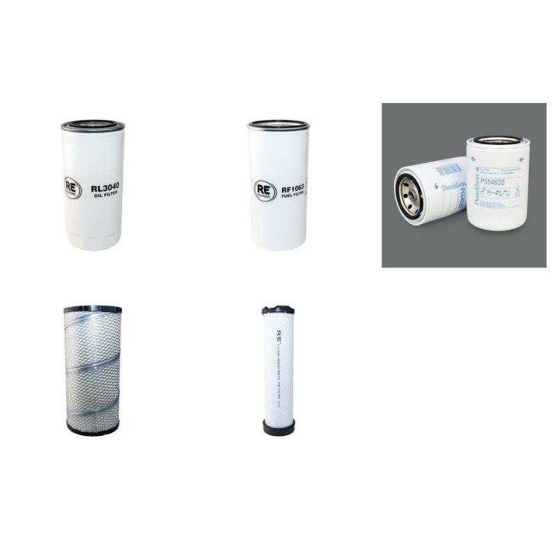 NEUSON 6001s Filter Service Kit Air Oil Fuel Filters w/Deutz TCD 2012L04 2V Eng.   YR  2008-