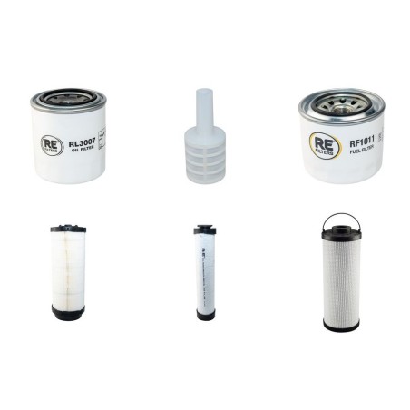 NEUSON 6003 Filter Service Kit w/Yanmar 4Tnv98-Vns Eng. SN -AD 07187