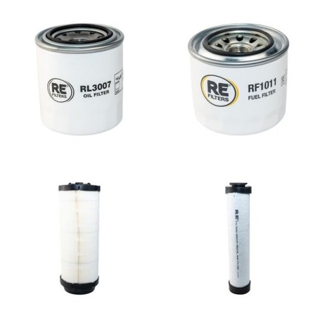 NEUSON 6503 Filter Service Kit Air Oil Fuel Filters w/Yanmar 4TNV98-VNS Eng. SN   -AD 07187