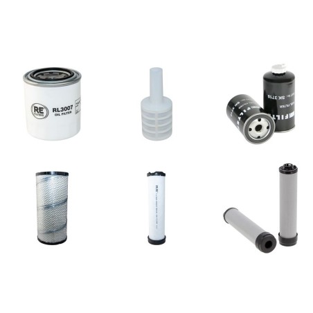 NEUSON 7523 Filter Service Kit w/Yanmar 4TNW98 Eng.