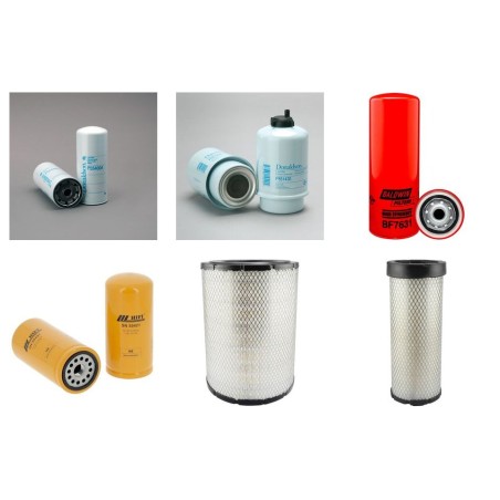 Filter kit suitable for CAT 325B with CAT Engine Serial No 8FN Air Oil Fuel Filters