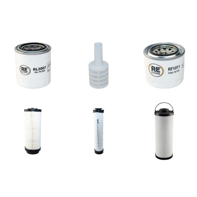 NEUSON 8003 Filter Service Kit w/Yanmar 4Tnv98-Vns Eng. SN -AD 07187