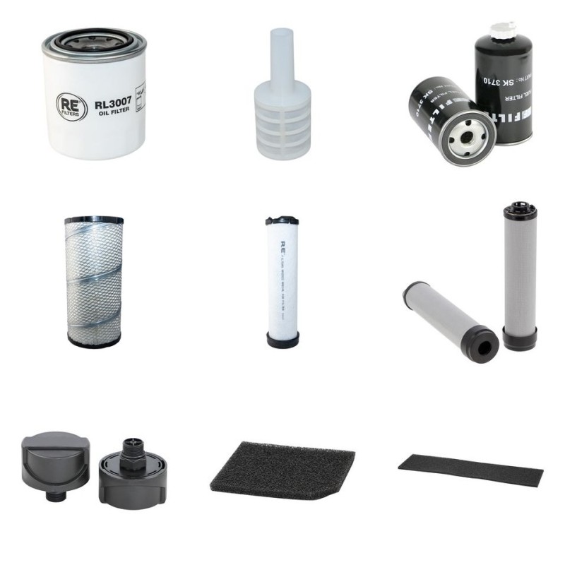 NEUSON 8003 Filter Service Kit w/Yanmar 4TNV98-ZVNS Eng. SN   AH00611-/AJ02798-
