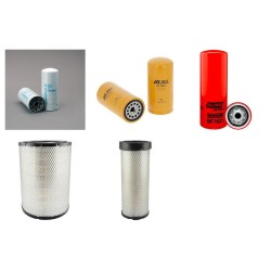 Filter kit suitable for CAT 325BL with CAT Engine Air Oil Fuel Filters