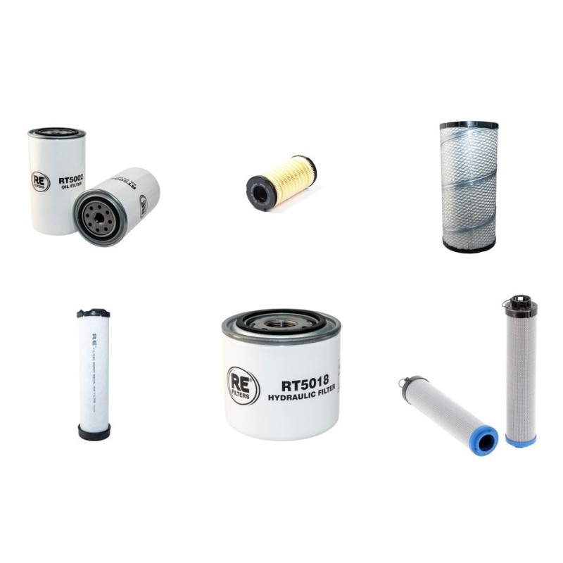 NEUSON 10001 Filter Service Kit w/Perkins 1104C-44T Eng. SN - AA100149F