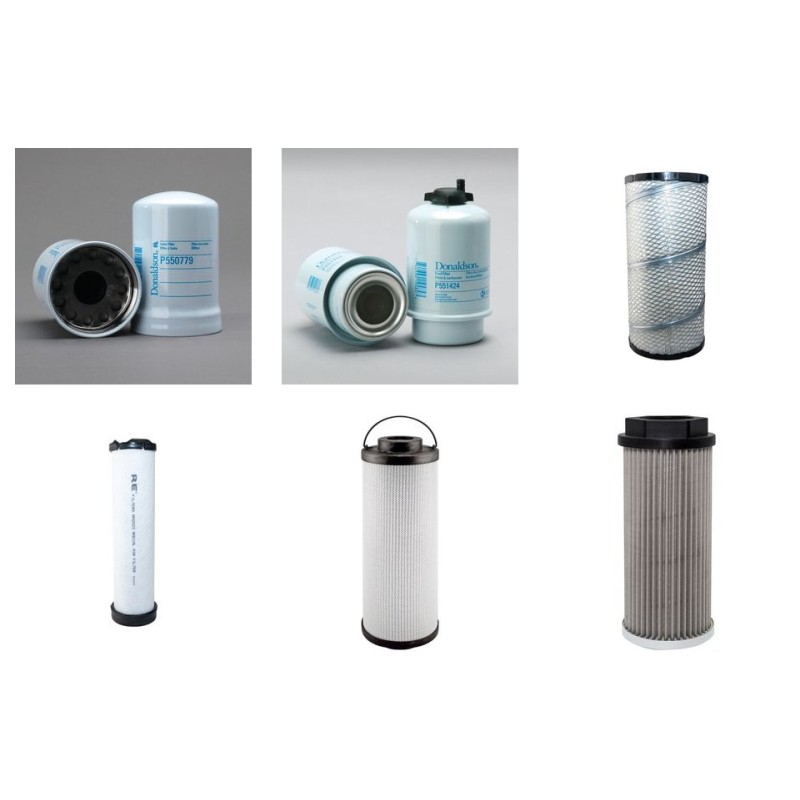 NEUSON 12002 Filter Service Kit w/JOHN DEERE 4045TF270 Eng. SN   AC 02633- YR  2005-