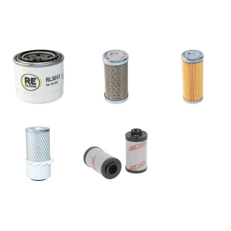 NEUSON RK 15 SM Filter Service Kit w/Yanmar 3TNE74-NS Eng.