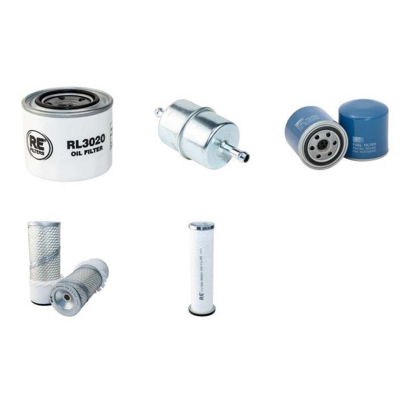 NEUSON RK 20 M Filter Service Kit w/Yanmar 3TNE74NS Eng.