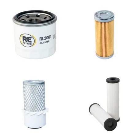NEUSON TD 18 Filter Service Kit w/Yanmar3Tne74-Nsr3 Eng. SN - AA0662N