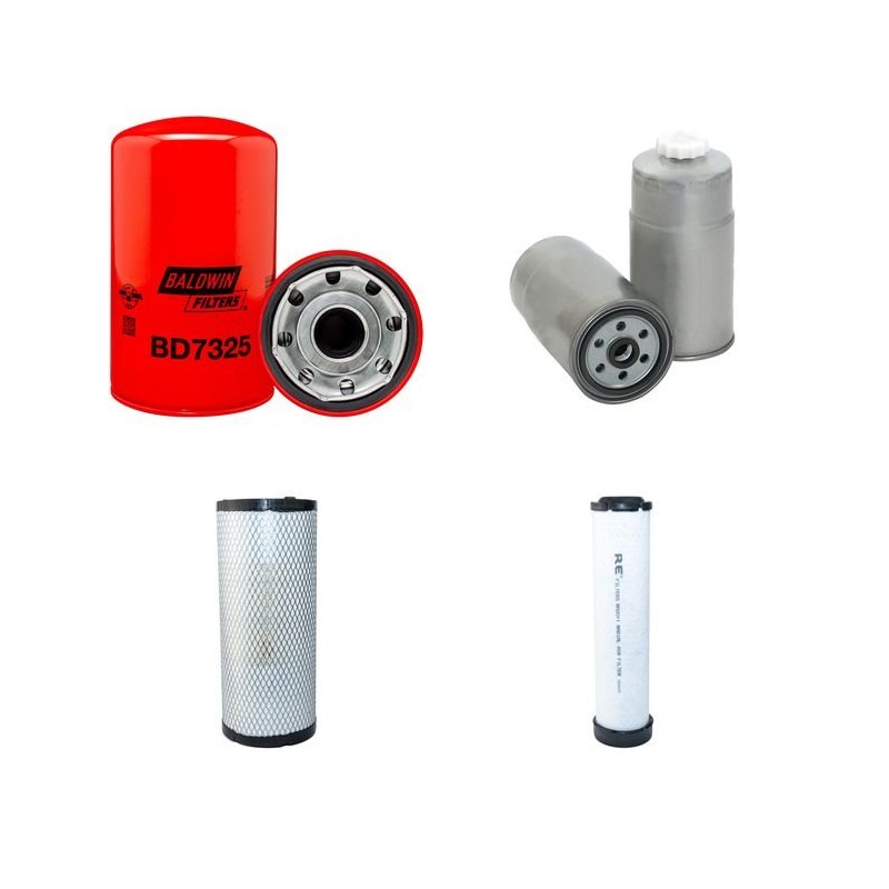 Filter kit for New Holland C185 with CNH F4CE0354 Engine Year 2010-