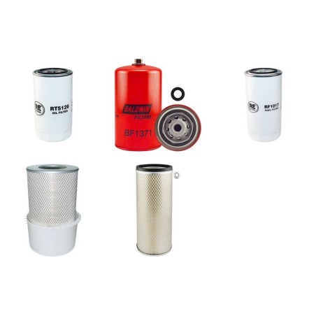 NEW HOLLAND D 180 Filter Service Kit w/Cummins 6CTAA8.3 Eng.   YR  2005-2007
