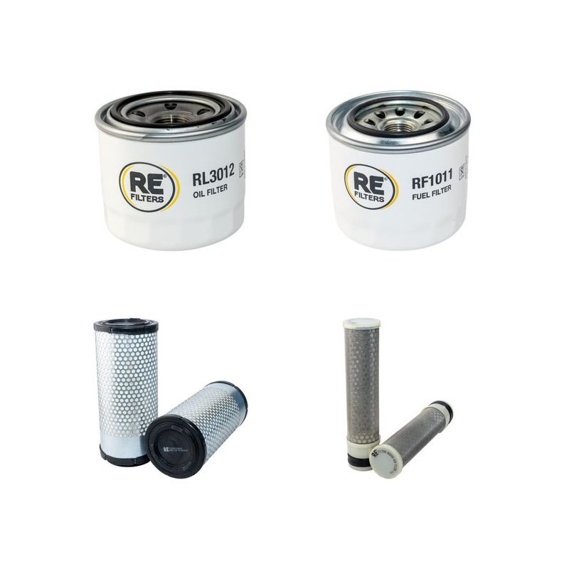 Filter kit for Kobelco - New Holland E20.2, E22.2 ( Air - Oil - Fuel )