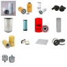 Filter kit suitable for CAT 328D-LCR with CAT Engine Serial No SWF1-
