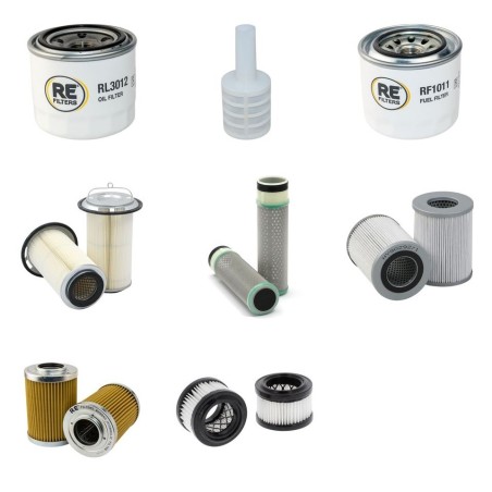 Filter kit for New Holland E50.2SR with Yanmar 4TNV88-XYB Engine