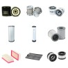 Filter kit for New Holland E70SR with ISUZU 4JG1NABGA Engine Year 2005-