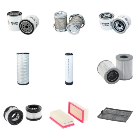 NEW HOLLAND E 80 (MSR) Filter Service Kit w/ISUZU CC4JG1 Eng.   YR  2005-