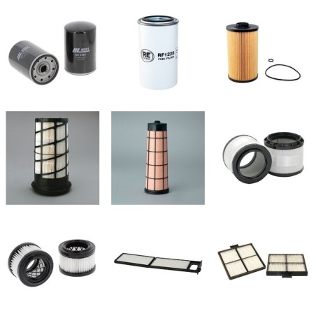 NEW HOLLAND E 135 B SR TIER III Filter Service Kit w/Mitsubishi D 04FR Eng.