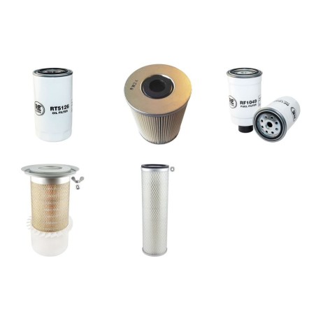 NEW HOLLAND E 145 V Evolution Filter Service Kit w/CNH F4BE0484E*D601 Eng.
