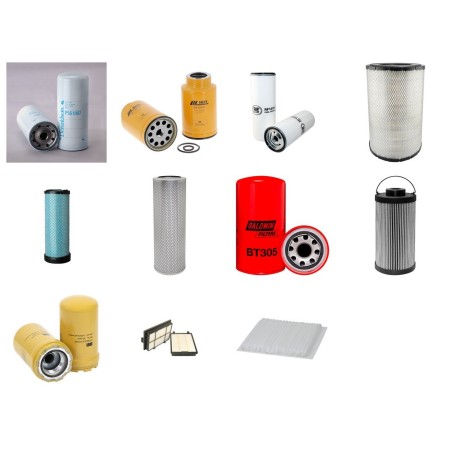 Filter kit suitable for CAT 329D-L/LN with CAT C7 Engine Serial No EBM1-/XDB1-