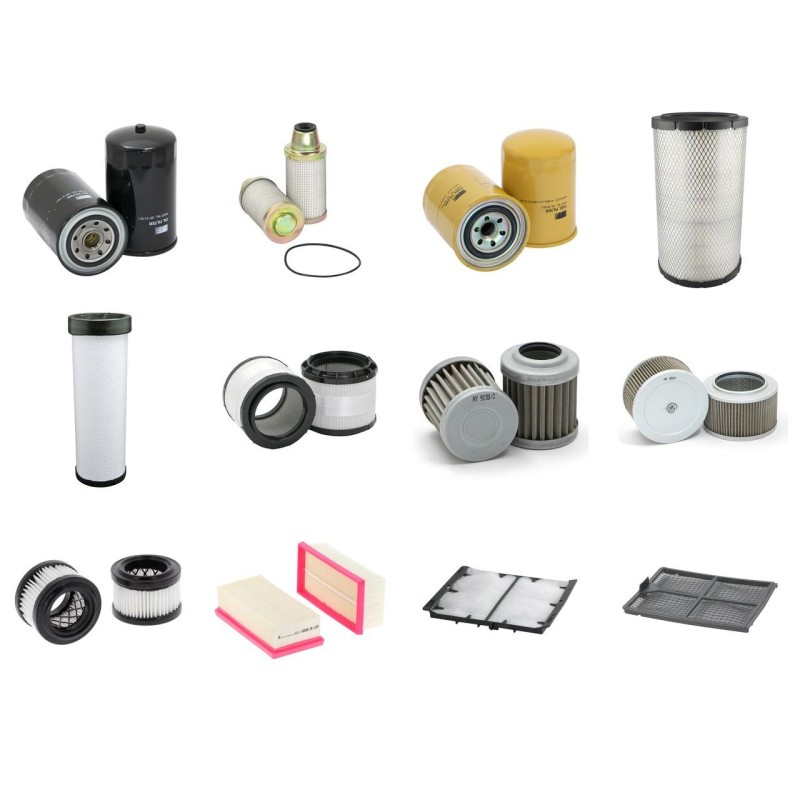 Filter kit for New Holland E235SR with Mitsubishi Engine