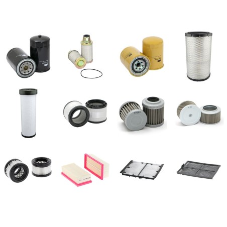 NEW HOLLAND E 235 SR Filter Service Kit w/Mitsubishi Eng.