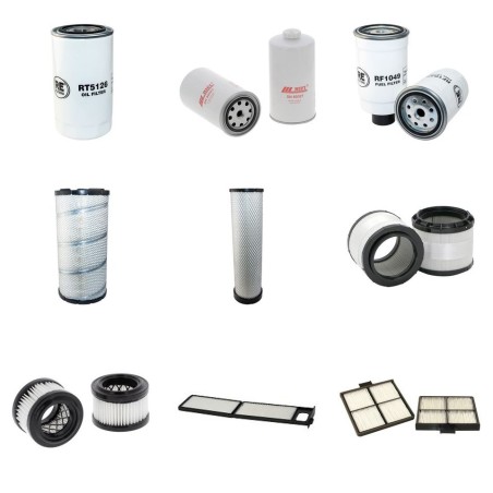 NEW HOLLAND E 245 B (L/EL/LC) Filter Service Kit w/CNH 667TA/MEB Eng.   YR  2007-2011