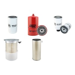 Filter kit for New Holland E305 Air Oil Fuel Filters with Iveco-Cummins Engine