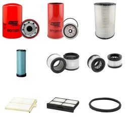Filter kit for New Holland E385C with HINO JO 8E-UV Engine Year 2011- TIER IV