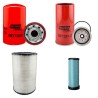 Filter kit for New Holland E385C Air Oil Fuel Filters with HINO JO 8E-UV Engine Year 2011- TIER IV
