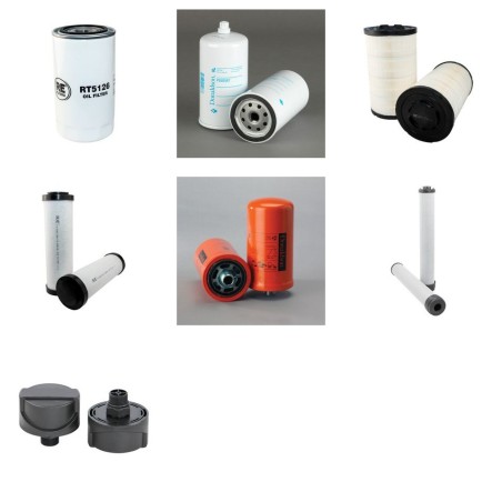 NEW HOLLAND F 106.6 (A) Filter Service Kit w/CNH F4BE0684K-D402 Eng.   YR  2006-