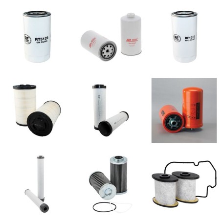 NEW HOLLAND F 106.6 (A) Filter Service Kit w/CNH 667TA/EDE Eng.   YR  2008-