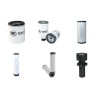 NEW HOLLAND W 50 TC Filter Service Kit w/Deutz F4M2011 Eng.