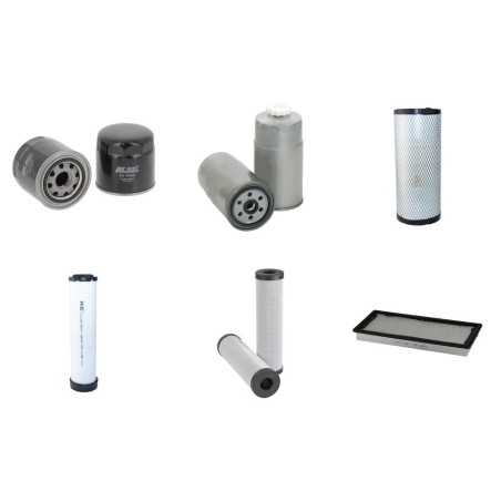 Filter kit for New Holland W60BTC with CNH F5C E9454G TIER 3A Engine Year 2008-