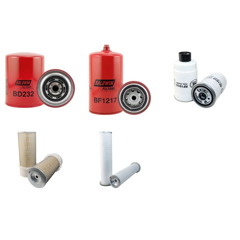 NEW HOLLAND W 90 Filter Service Kit w/Fiat/Iveco 8045T Eng.