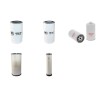 Filter kit for New Holland W110B Air Oil Fuel Filters with FPT 445 TA/EGE Engine Year 2008-