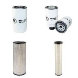 New Holland W171 Air Oil Fuel Filters with Cummins Engine