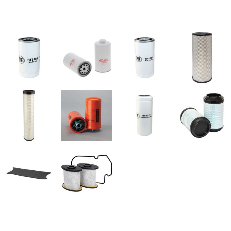 NEW HOLLAND W 190 B Filter Service Kit w/CNH 667TA/EBD Eng.