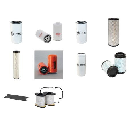 Filter kit for New Holland W190B with CNH 667TA/EBD Engine